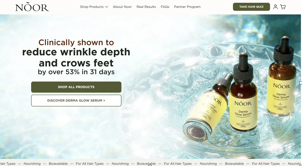 NOOR – E-Commerce Cosméticos